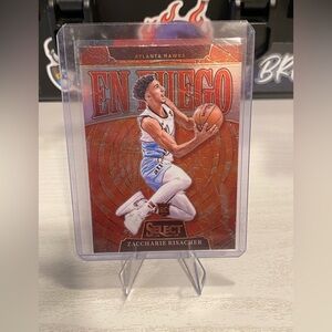 Zaccharie Risacher rookie card